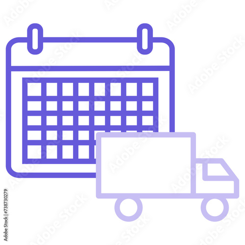 Delivery Schedule Icon