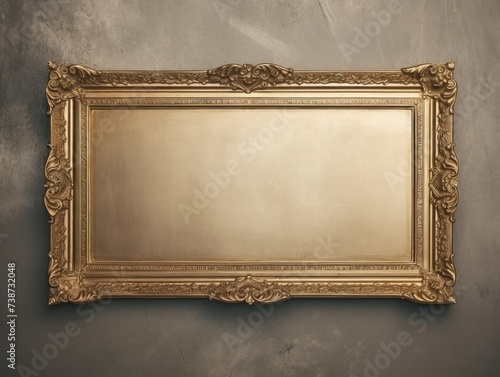 gold vintage frame