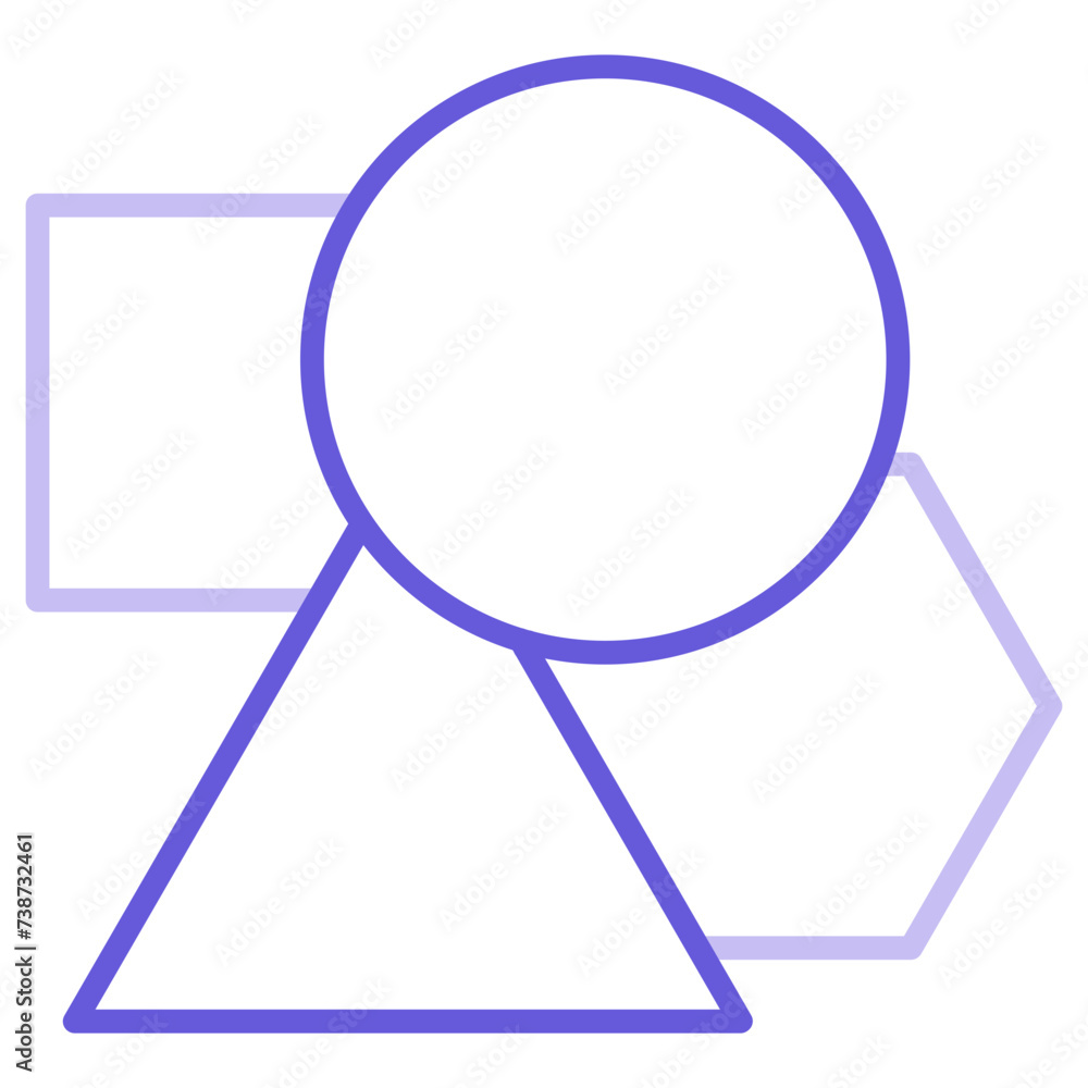 Geometric Shapes Icon