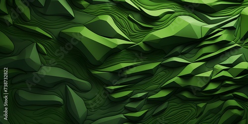 Emerald Contours: A Stunning Terrain Map Revealing Geographic Relief. Concept Terrain Maps, Geographic Relief, Emerald Contours, Beautiful Topography, Landscapes