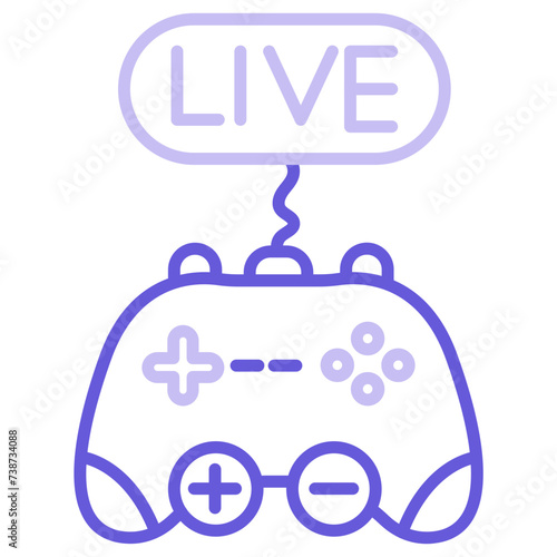 Game Streaming Icon