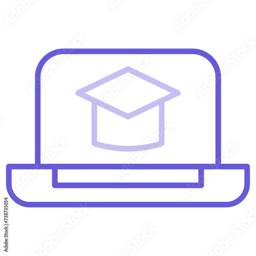 Online Learning Icon