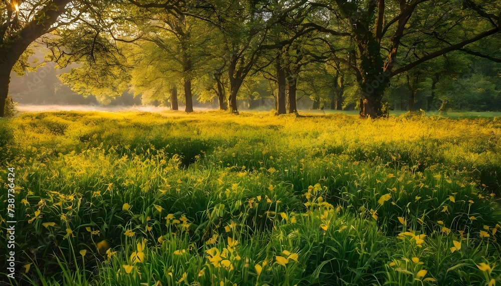 Obraz premium field of flowers