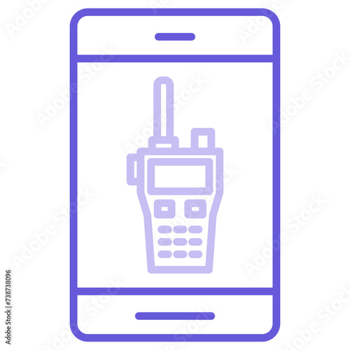 Mobile Radio Icon