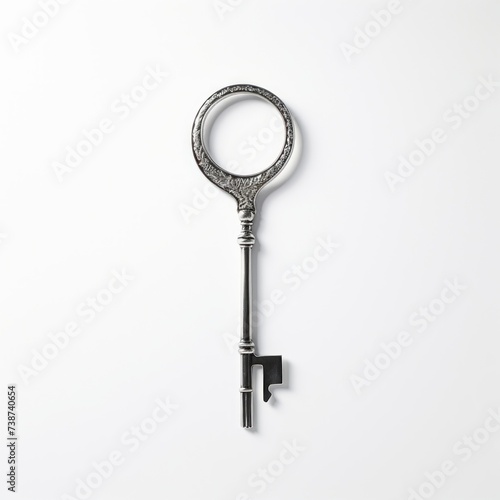  medieval graphic key isolated on solid background © ProArt Studios