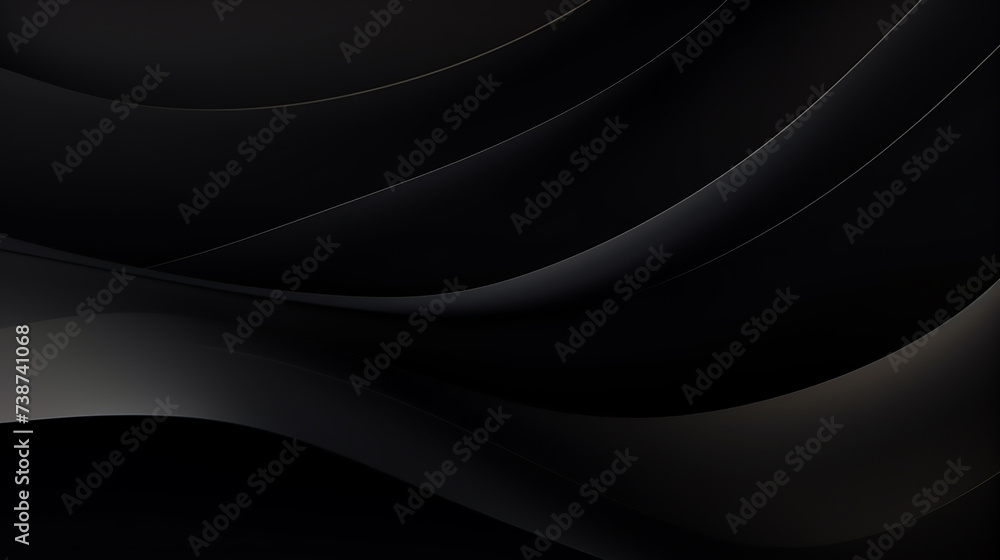 futuristic dark black background with waved design. Luxury style wave template design. Black wave luxury background with golden line elements and light ray effect. futuristic dark black background with waved design. Luxury style wave template design. Black wave luxury background with golden line elements and light ray effect.