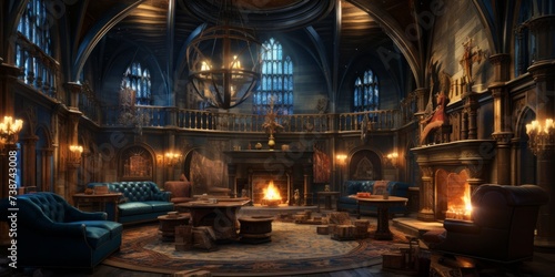 the wizard s room fantasy style art