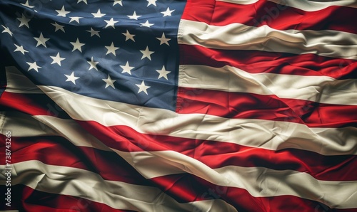 United States flag background 