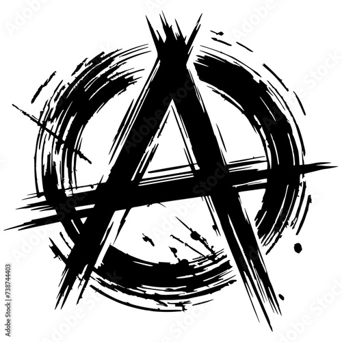 Anarchy logo stroke