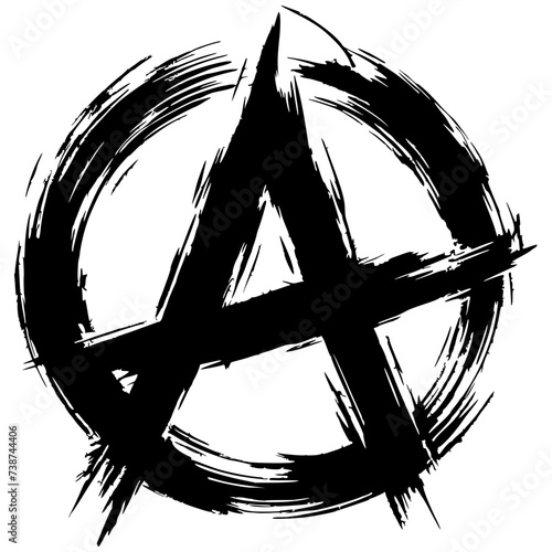 Anarchy logo stroke