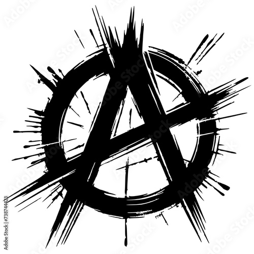 Anarchy logo stroke