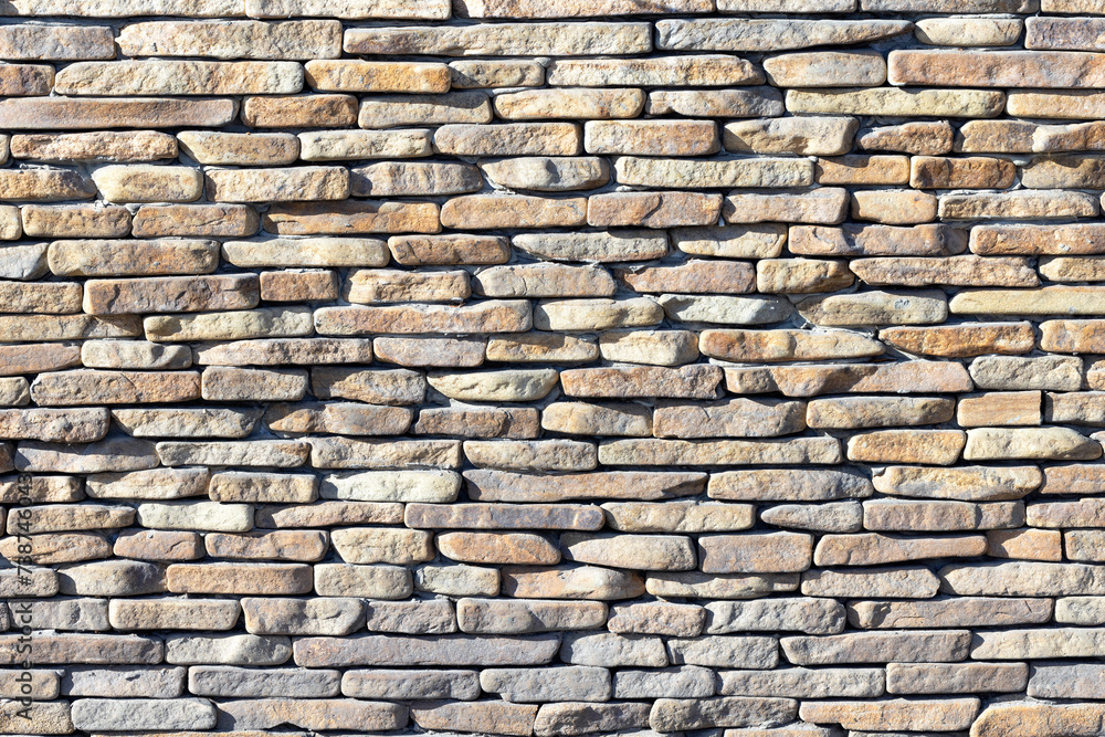 The texture of a stone wall made from large river pebbles. The texture of a stone wall made from large river pebbles.