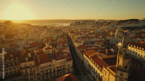 Sao Jorge Castle in Lisbon, Portugal