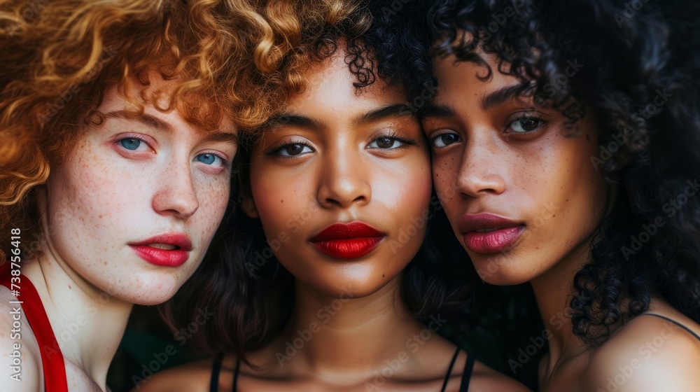 Obraz premium Female Challenge societal stereotypes and redefine femininity through art