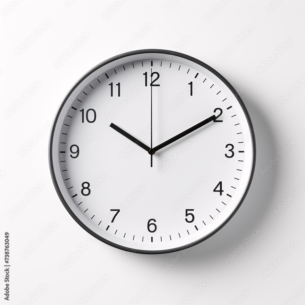 a clock on a wall a clock on a wall