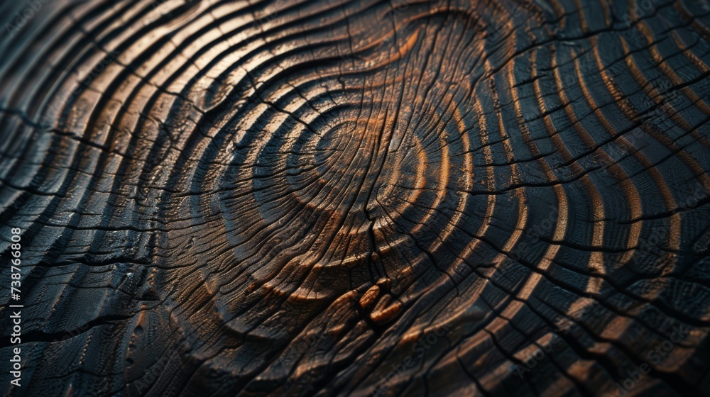 Fingerprint made of wood. Identification and verification of identity. Unique biometric fingerprint Fingerprint made of wood. Identification and verification of identity. Unique biometric fingerprint