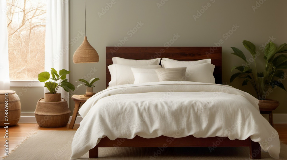 Natural Nest: Enhance Comfort in Your Bedroom with Organic Cotton Linens and Energy-Efficient Lighting Natural Nest: Enhance Comfort in Your Bedroom with Organic Cotton Linens and Energy-Efficient Lighting