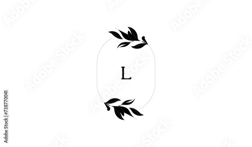 illustration of a carrot Leaves Alphabetical Logo