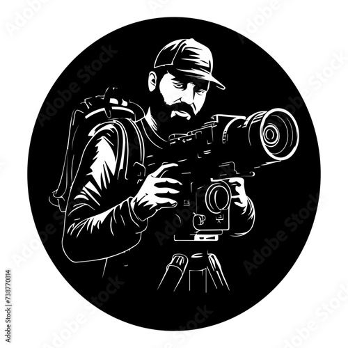 man with a camera 