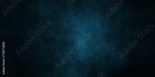 Abstract classic blue grunge decorative navy dark wall background. Blue grunge marbled texture banner background. Black and blue grunge background with space view. Light blue grunge paper textrue. © Marco