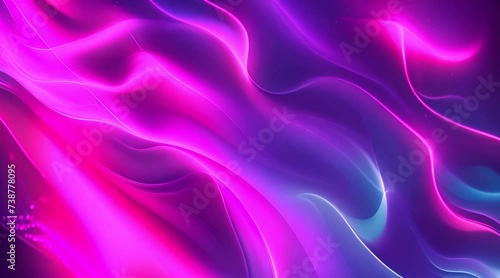 Wallpaper Mural Abstract wavy fluid texture in blue and pink hues. The concept of modern design. Torontodigital.ca