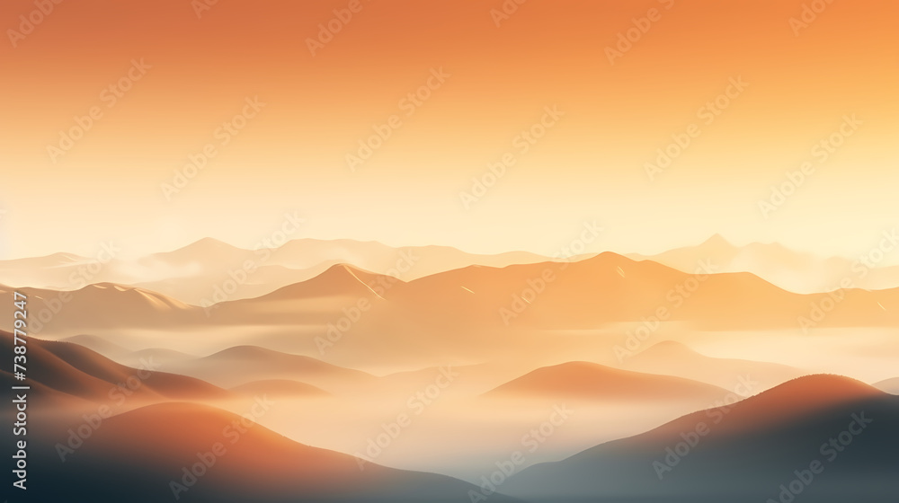 The interweaving beauty of sunset and sunrise The interweaving beauty of sunset and sunrise