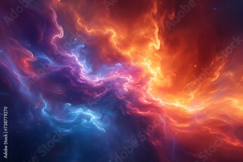 abstract background cosmic nebula © Sagar