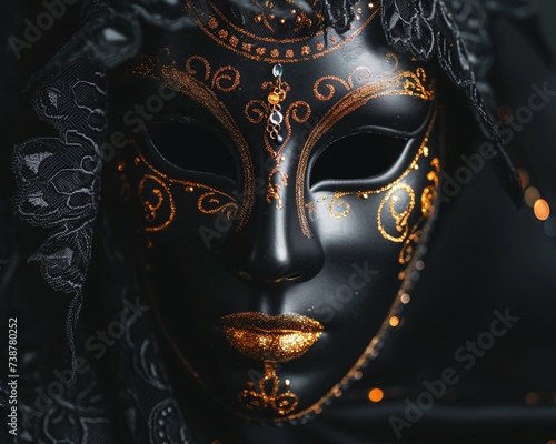 venetian carnival masks © VSTOCK