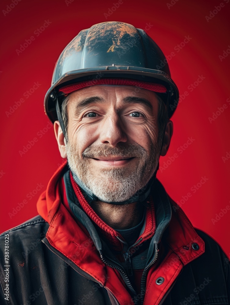 Engineer worker male with smile face in professional background Engineer worker male with smile face in professional background