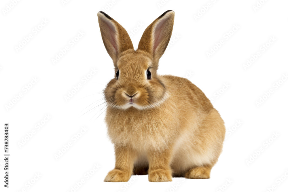 Studio portrait of cute rabbit isolated on transparent png background, happy bunny running on floor, adorable fluffy rabbit that sniffing. Studio portrait of cute rabbit isolated on transparent png background, happy bunny running on floor, adorable fluffy rabbit that sniffing.
