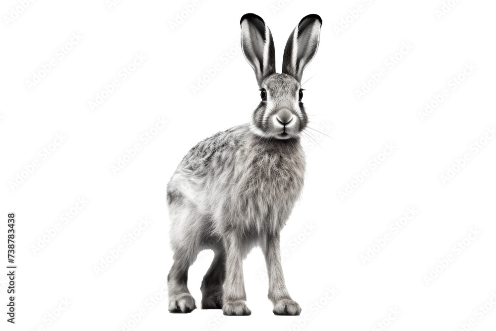 Studio portrait of cute rabbit isolated on transparent png background, happy bunny running on floor, adorable fluffy rabbit that sniffing. Studio portrait of cute rabbit isolated on transparent png background, happy bunny running on floor, adorable fluffy rabbit that sniffing.
