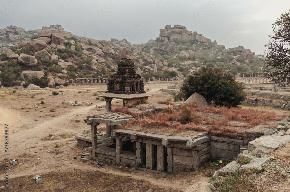 Hampi - ruins of a great empire in the heart of India