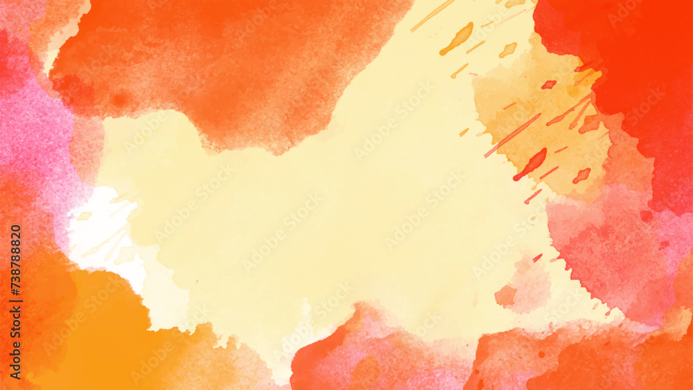 Fototapeta premium abstract watercolor background with space
