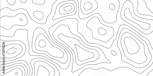 Abstract design with seamless pattern with lines topographic map. geographic mountain relief. retro topographic map. geographic contour map paper texture imitation of a geographical map shades.