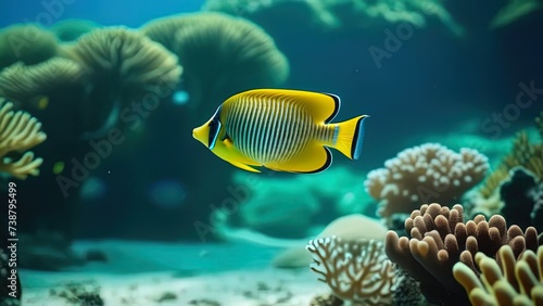 beautiful fish underwater. Red Sea, Egypt