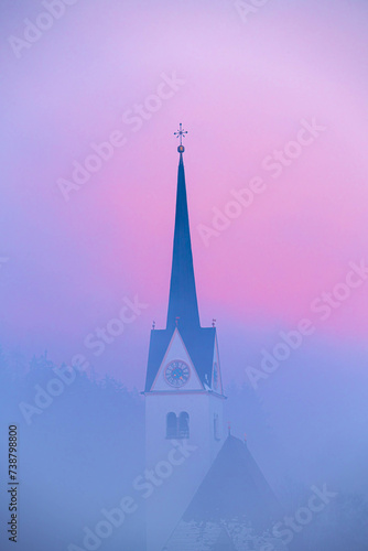 church in the mountains