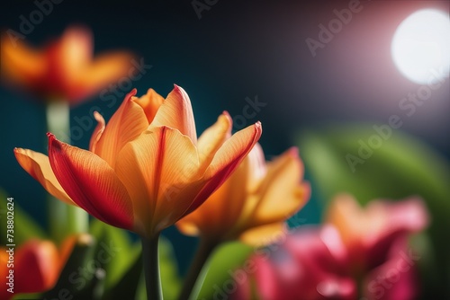 beautiful tulips in the garden beautiful tulips in the garden beautiful flowers in the garden