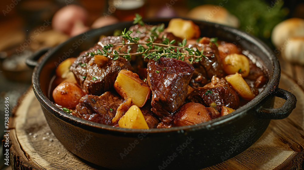 Bœuf en Daube - Beef Daube Delight Photo
