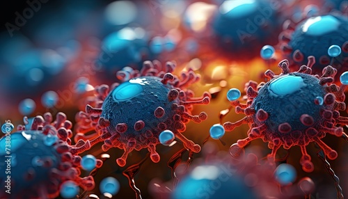 Cells. Bacteria. Virus.