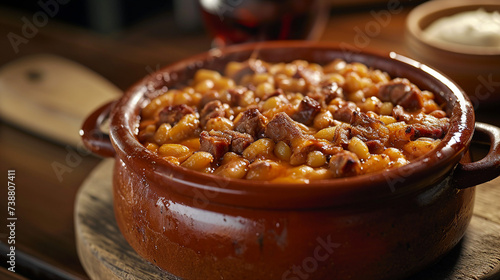 Cassoulet Toulousain - Toulouse Cassoulet Delight Photo photo