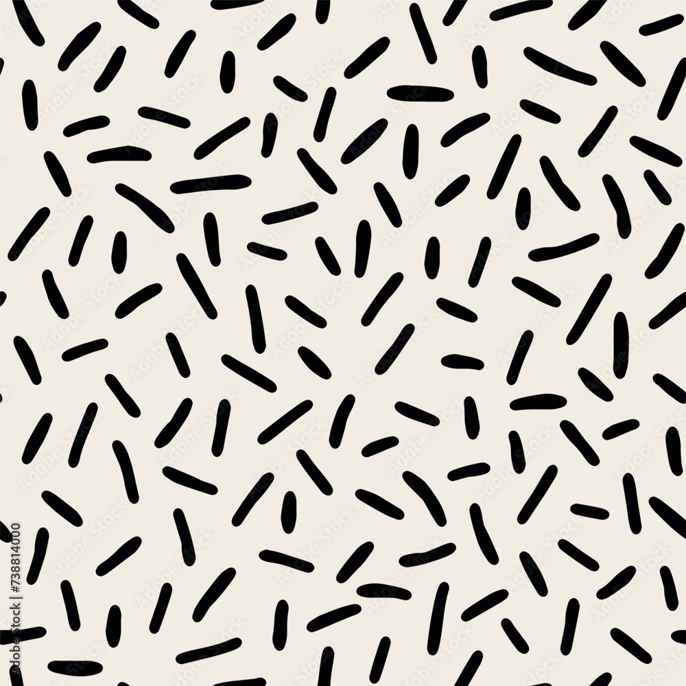 Vector seamless pattern. Monochrome organic shapes. Stylish creative print. Abstract natural texture. Hand drawn abstract background. Can be used as swatch for illustrator. Vector seamless pattern. Monochrome organic shapes. Stylish creative print. Abstract natural texture. Hand drawn abstract background. Can be used as swatch for illustrator.