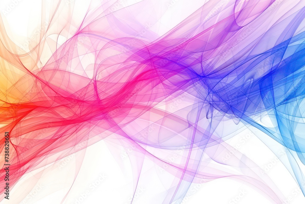 abstract rainbow background, in the style of light indigo and red, soft lines, futuristic design abstract rainbow background, in the style of light indigo and red, soft lines, futuristic design
