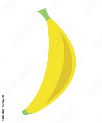 Banana hand drawing vector illustration