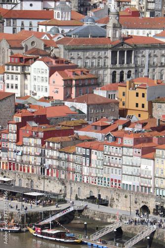 VIEW OVER THE OLD TOWN OF PORTO, PORTUGAL 
