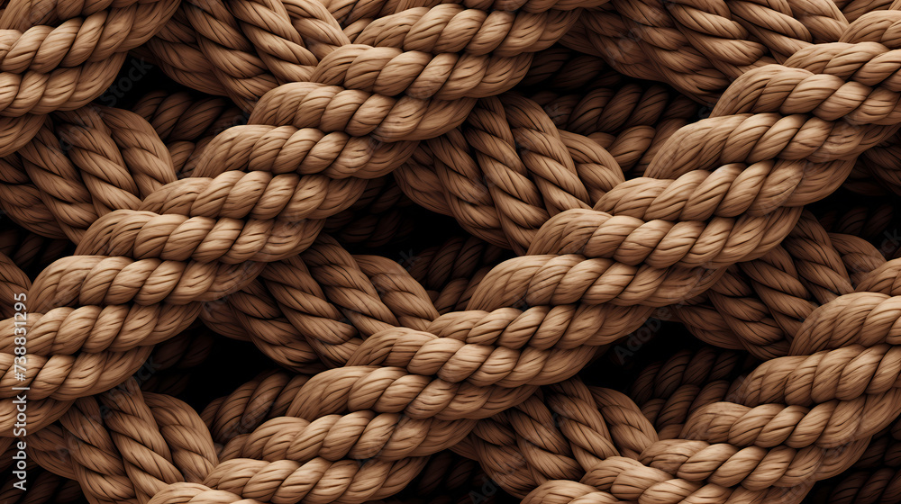 Colorful rope pattern Colorful rope pattern