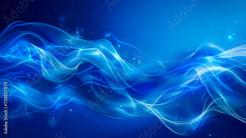 Light creative abstract background with waves and color gradient. Mesmerizing background