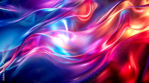 Colorful abstract background with seamless waves. Wallpaper. Background. Textures.