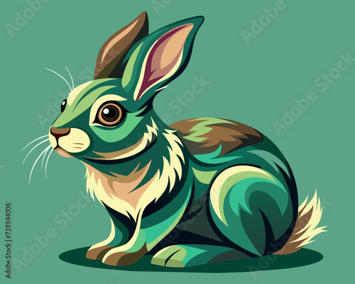 rabbit bunny coney cony hare lagomorph lapin animal pet vector illustration cartoon pretty cute perfect beautiful amazing
