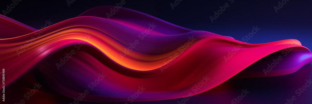 Abstract colorful waves of liquid neon. Glow neon light. Laser lines Abstract colorful waves of liquid neon. Glow neon light. Laser lines
