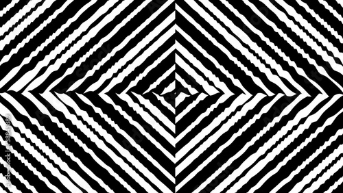 Wallpaper Mural Abstract wallpaper from black stripes. Black and 
white pattern .  Background in 4k format 3840х2160. Torontodigital.ca